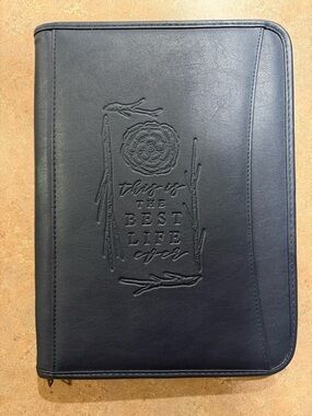 Best Life Ever Literature Zipper Pouch by Happier to Give